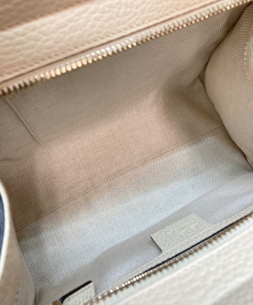 GUCCI（グッチ）GUCCI (グッチ) ソーホー2WAYショルダーバッグ ホワイトの古着・服飾アイテム