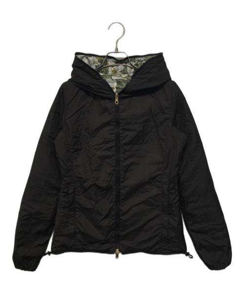 DUVETICA（デュベティカ）DUVETICA (デュベティカ) Cariatre Erre パデッドジャケット ブラック×グリーン サイズ:不明(下記参照)の古着・服飾アイテム