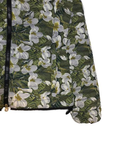 DUVETICA（デュベティカ）DUVETICA (デュベティカ) Cariatre Erre パデッドジャケット ブラック×グリーン サイズ:不明(下記参照)の古着・服飾アイテム