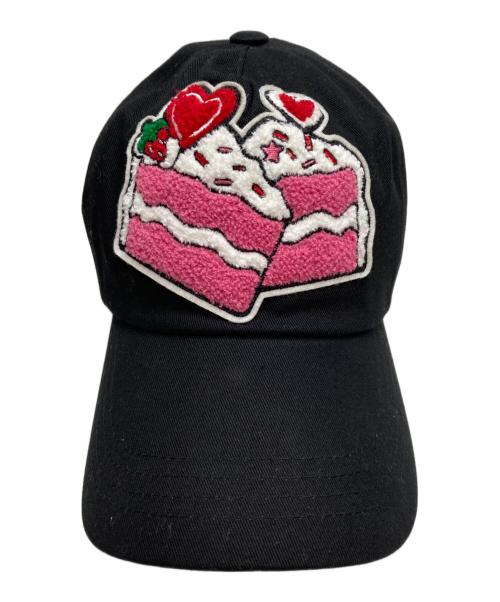 THE MUSEUM VISITOR（ザミュージアムビジター）THE MUSEUM VISITOR (ザミュージアムビジター) BOOKLE CAKE BALLCAP ブラック 未使用品の古着・服飾アイテム