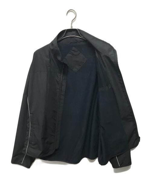 is not available（イズ ノット アベイラブル）is not available (イズ ノット アベイラブル) PIPING JACKET ブラック サイズ:-の古着・服飾アイテム