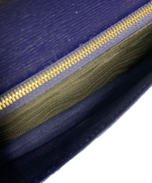 GUCCI（グッチ）GUCCI (グッチ) ホースビットチェーンウォレット ネイビーの古着・服飾アイテム