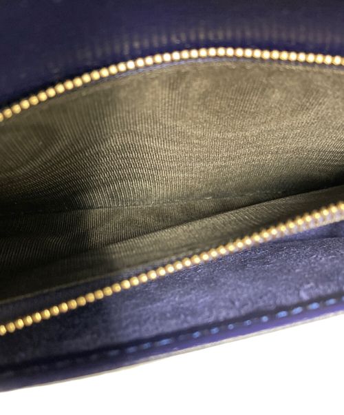 GUCCI（グッチ）GUCCI (グッチ) ホースビットチェーンウォレット ネイビーの古着・服飾アイテム