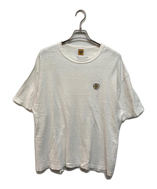 HUMAN MADE（ヒューマンメイド）HUMAN MADE (ヒューマンメイド) ワッペンtシャツ ホワイト サイズ:2XLの古着・服飾アイテム