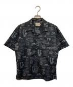 Hysteric Glamourヒステリックグラマー）の古着「19SS DEVILS COCKTAILシャツ」｜ブラック