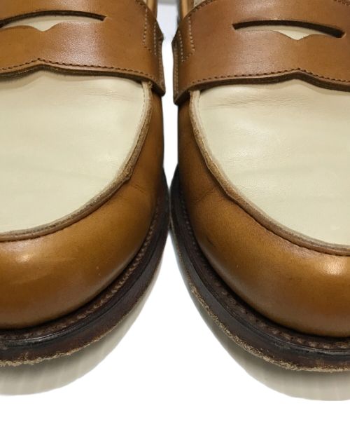 Crockett & Jones（クロケット＆ジョーンズ）Crockett & Jones (クロケット＆ジョーンズ) BEAMS (ビームス) 別注 RICHMOND 2 ローファー ブラウン サイズ:6の古着・服飾アイテム