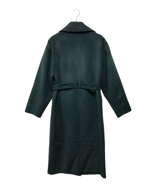 RANDEBOO（ランデブー）RANDEBOO (ランデブー) Basic wool long coat グリーン サイズ:1の古着・服飾アイテム
