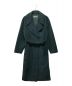 RANDEBOO（ランデブー）の古着「Basic wool long coat」｜グリーン