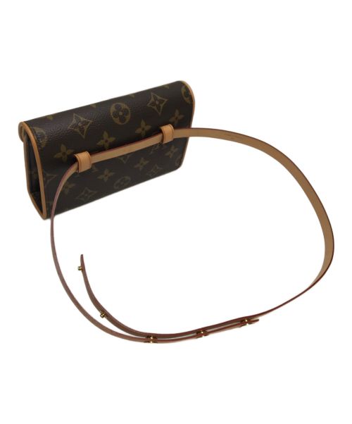 LOUIS VUITTON（ルイ ヴィトン）LOUIS VUITTON (ルイ ヴィトン) ポシェットフロランティーヌ　ウエストポーチ ブラウンの古着・服飾アイテム