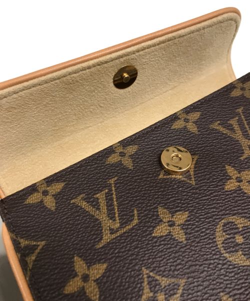 LOUIS VUITTON（ルイ ヴィトン）LOUIS VUITTON (ルイ ヴィトン) ポシェットフロランティーヌ　ウエストポーチ ブラウンの古着・服飾アイテム