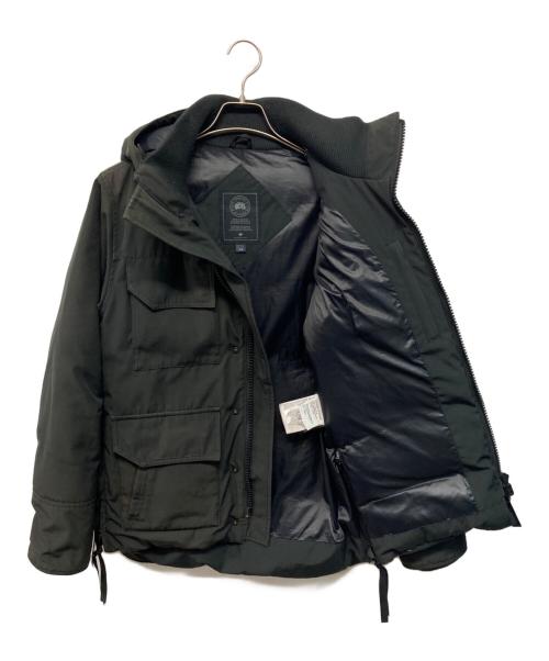 CANADA GOOSE（カナダグース）CANADA GOOSE (カナダグース) MAITLAND PARKA BLACK（メイトランド パーカ ブラック） ブラック サイズ:Ｍの古着・服飾アイテム