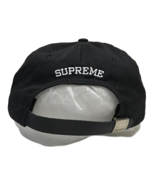 SUPREME（シュプリーム）Supreme (シュプリーム) Visor Logo Camp Cap ブラックの古着・服飾アイテム