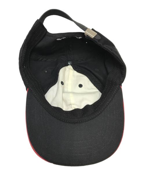 SUPREME（シュプリーム）Supreme (シュプリーム) Visor Logo Camp Cap ブラックの古着・服飾アイテム