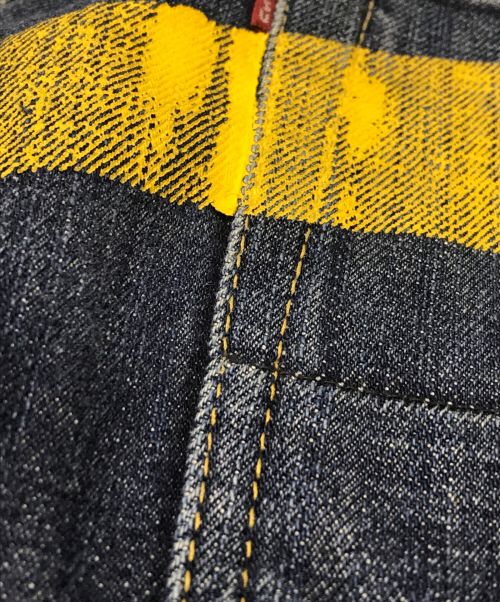 EVISU（エヴィス）EVISU (エビス) No.2 大黒カモメデニムパンツ インディゴ サイズ:W34 L35の古着・服飾アイテム