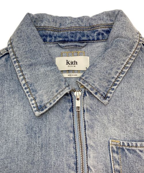 KITH（キス）KITH (キス) Laight 2.0 Denim Jacket 'Light Indigo' インディゴ サイズ:Sの古着・服飾アイテム