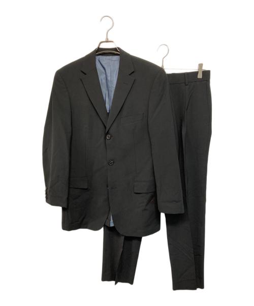 BOSS HUGO BOSS（ボス ヒューゴボス）BOSS HUGO BOSS (ボス ヒューゴボス) ストレッチセットアップスーツ ブラック サイズ:40の古着・服飾アイテム