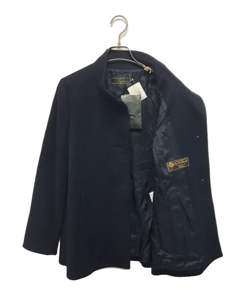 Leilian（レリアン）Leilian (レリアン) カシミヤショートコート ネイビー サイズ:11 未使用品の古着・服飾アイテム