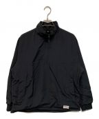 MIZUNOミズノ）の古着「ハーフジップ ウーブンジャケット」｜ブラック