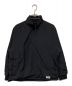 MIZUNO（ミズノ）の古着「ハーフジップ ウーブンジャケット」｜ブラック