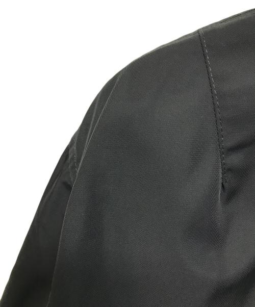 RAF SIMONS（ラフシモンズ）RAF SIMONS (ラフシモンズ) SMILEY (スマイリー) BOMBER JACKET WITH PRINT AND BADGE ブラック サイズ:XSの古着・服飾アイテム