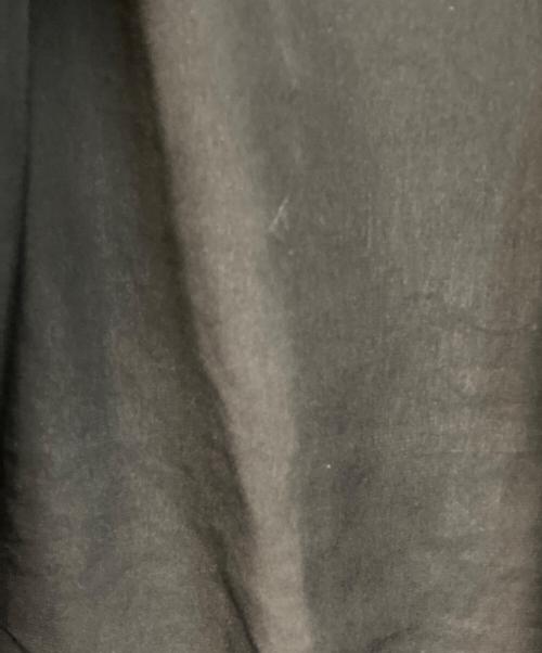 LAD MUSICIAN（ラッドミュージシャン）LAD MUSICIAN (ラッドミュージシャン) OPEN COLLAR MAXI SHIRT ブラック サイズ:46の古着・服飾アイテム