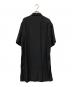 LAD MUSICIAN (ラッドミュージシャン) OPEN COLLAR MAXI SHIRT ブラック サイズ:46：7000円