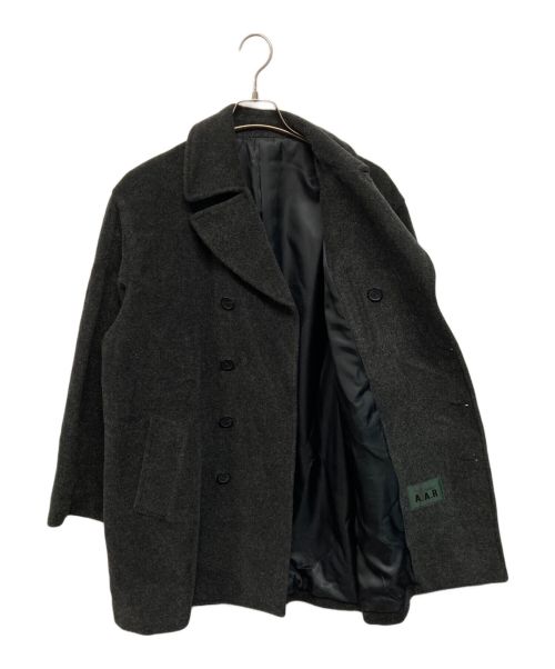 A.A.R（アール）A.A.R (アール) Pコート グレー サイズ:SIZE Mの古着・服飾アイテム