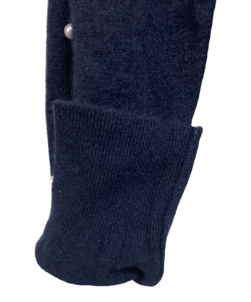 ADEAM（アディアム）ADEAM (アディアム) デュードロップカシミヤカーディガン ネイビー サイズ:Sの古着・服飾アイテム