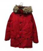 POLO RALPH LAURENポロ・ラルフローレン）の古着「"PERFORMANCE" Men's N-3B Down Parka(パフォーマンス メンズ エヌスリービー ダウンパーカ)」｜レッド
