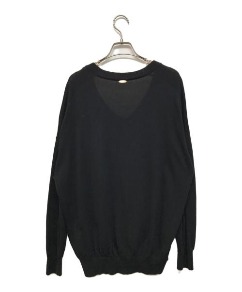 MUSE de Deuxieme Classe（ミューズ ドゥーズィエム クラス）MUSE de Deuxieme Classe (ミューズ ドゥーズィエム クラス) Ladycoat Vネック プルオーバー ブラック サイズ:Freeの古着・服飾アイテム