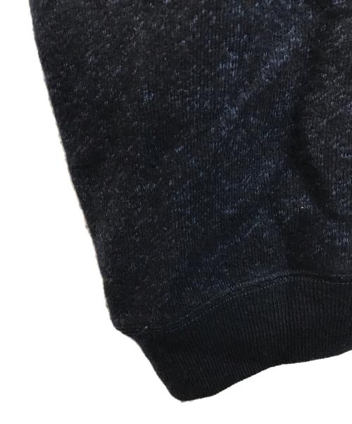 CAHLUMN（カウラム）CAHLUMN (カウラム) Merino Wool＋Cotton Loop Back Sweat Hoodie ネイビー サイズ:XLの古着・服飾アイテム