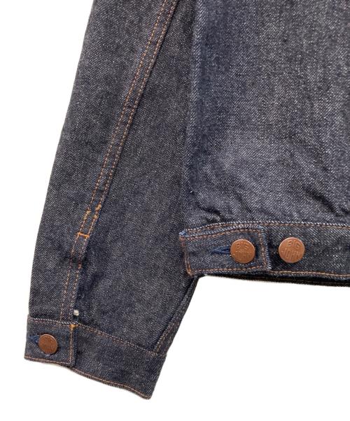 BIG JOHN（ビッグジョン）BIG JOHN (ビッグジョン) ISHIKAWADAI DENIM TRUCKER JACKET インディゴ サイズ:Sの古着・服飾アイテム