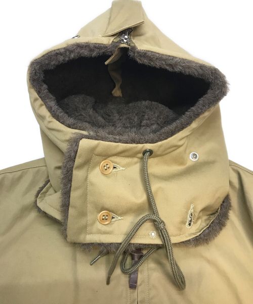 WAREHOUSE（ウエアハウス）WAREHOUSE (ウエアハウス) U.S.NAVY SEABEES ARCTIC WORK JACKET ベージュ サイズ:36の古着・服飾アイテム