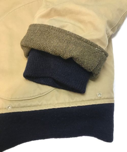 WAREHOUSE（ウエアハウス）WAREHOUSE (ウエアハウス) U.S.NAVY SEABEES ARCTIC WORK JACKET ベージュ サイズ:36の古着・服飾アイテム