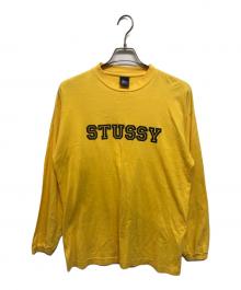 stussy（ステューシー）の古着「ロングスリーブカットソー」｜イエロー