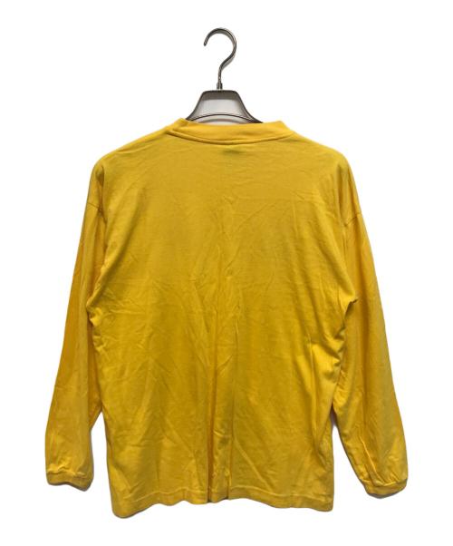 stussy（ステューシー）stussy (ステューシー) ロングスリーブカットソー イエロー サイズ:Sの古着・服飾アイテム