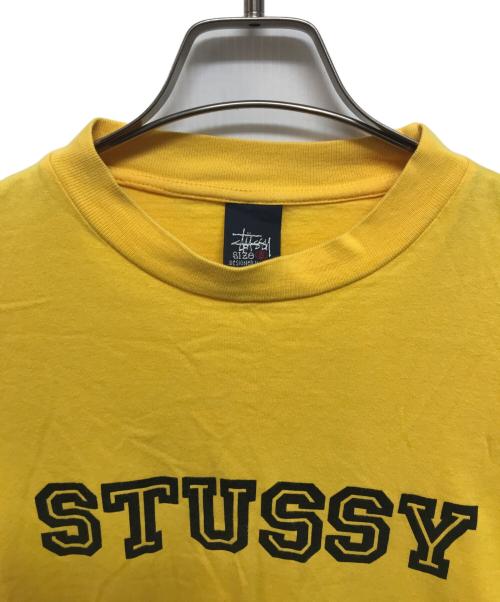 stussy（ステューシー）stussy (ステューシー) ロングスリーブカットソー イエロー サイズ:Sの古着・服飾アイテム
