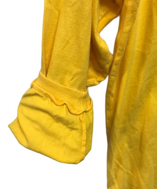 stussy（ステューシー）stussy (ステューシー) ロングスリーブカットソー イエロー サイズ:Sの古着・服飾アイテム