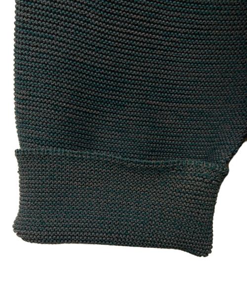 IM MEN（アイム メン）IM MEN (アイム メン) SEAMLESS WASHI KNIT グリーン サイズ:3の古着・服飾アイテム