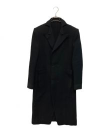 Maison de F（メゾン ド エフ）の古着「ロングチェスターコート」｜ブラック