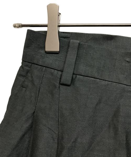 Plage（プラージュ）Plage (プラージュ) VIS/LINEN TUCK WIDE パンツ グレー サイズ:36の古着・服飾アイテム
