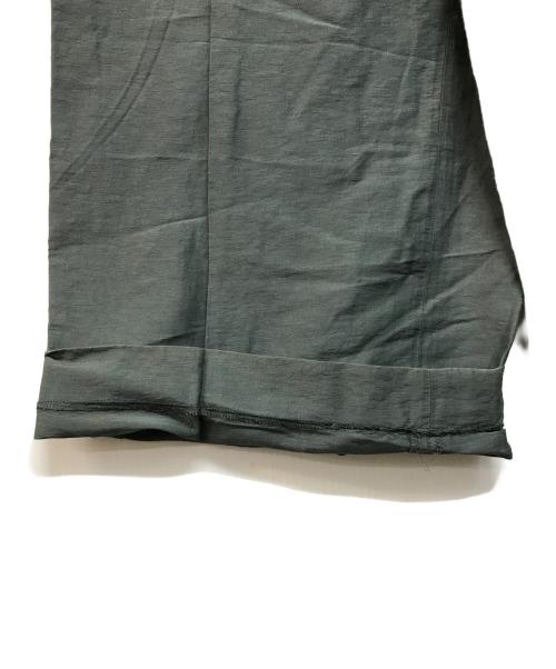 Plage（プラージュ）Plage (プラージュ) VIS/LINEN TUCK WIDE パンツ グレー サイズ:36の古着・服飾アイテム