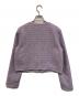 JILL BY JILLSTUART (ジル バイ ジルスチュアート) モールツイードブローチ付きジャケット パープル サイズ:SIZE S：8000円