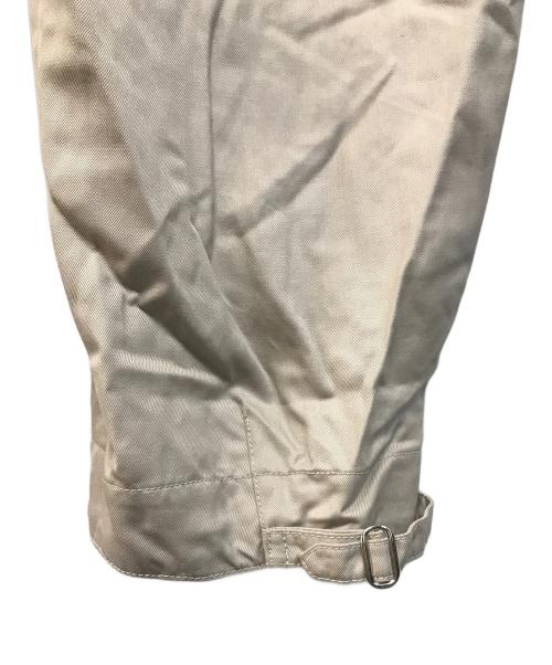 masu（エムエーエスユー）masu (エムエーエスユー) GABARDINE WORK TROUSERS ベージュ サイズ:SIZE　46の古着・服飾アイテム
