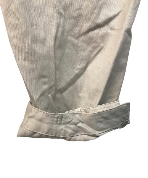masu（エムエーエスユー）masu (エムエーエスユー) GABARDINE WORK TROUSERS ベージュ サイズ:SIZE　46の古着・服飾アイテム