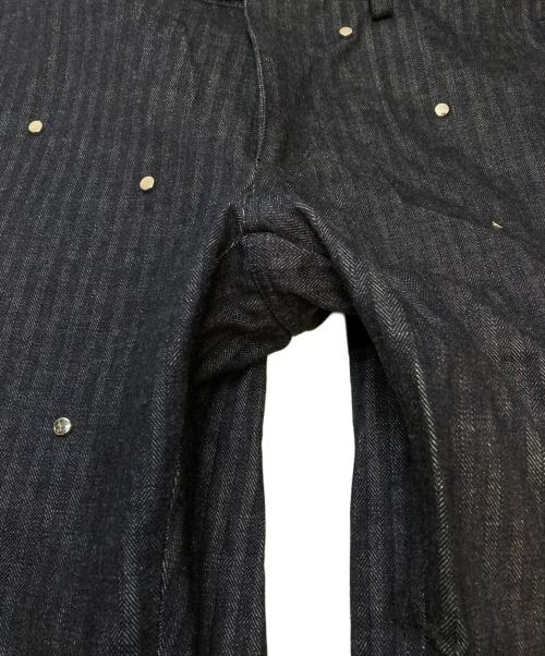 masu（エムエーエスユー）masu (エムエーエスユー) STARDUST DENIM PANTS インディゴ サイズ:46の古着・服飾アイテム