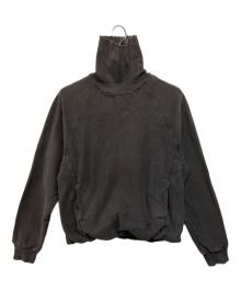 THE JEAN PIERRE（ジャンピエール）の古着「Pigmentdye Dove Turtle Sweat Shirt」｜グレー