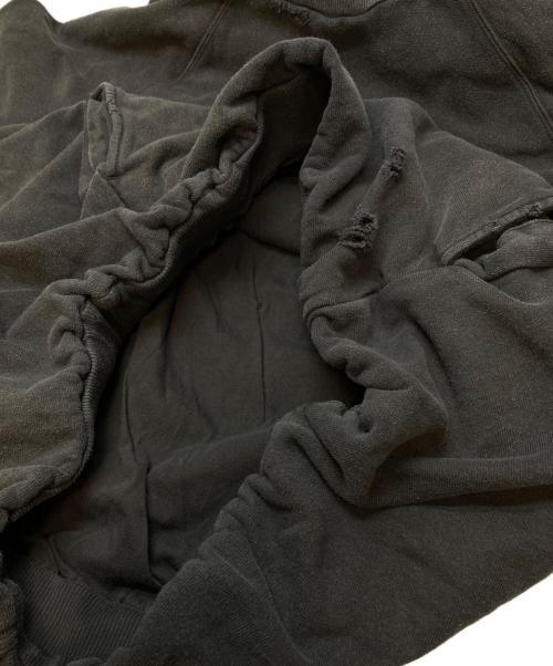 THE JEAN PIERRE（ジャンピエール）THE JEAN PIERRE (ジャンピエール) Pigmentdye Dove Turtle Sweat Shirt グレー サイズ:48の古着・服飾アイテム