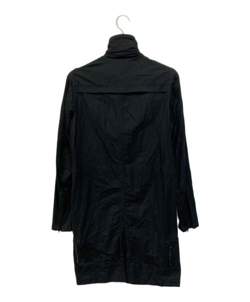 JULIUS（ユリウス）JULIUS (ユリウス) ジップデザインコート ブラック サイズ:1の古着・服飾アイテム