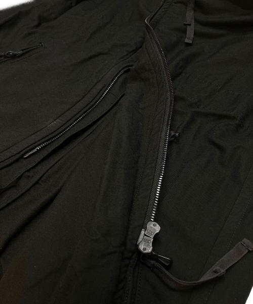 JULIUS（ユリウス）JULIUS (ユリウス) ジップデザインコート ブラック サイズ:1の古着・服飾アイテム